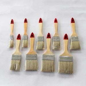 Wooden Handle Natural Bristle Paint Brush