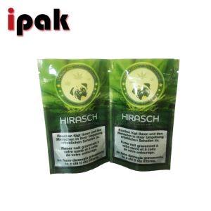 Resealable Foil Tobacco Packaging Bag