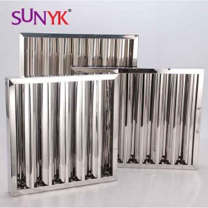 Commercial Stainless Steel Baffle Grease Filter