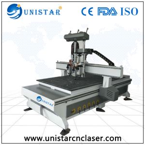 Three Axis Cnc Router with three process