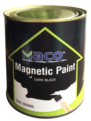 Black Magnetic Paint
