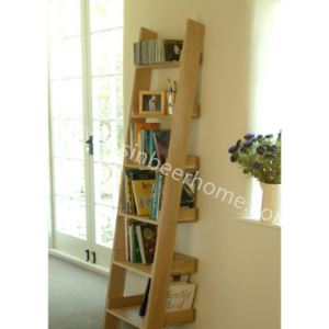 Wooden Ladder Bookcase