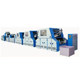 Negative Pressure Fully Automatic Cashmere Carding Production Line