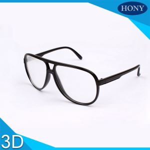3D Passive Linear Polarizer Glasses For IMAX Modulator Used