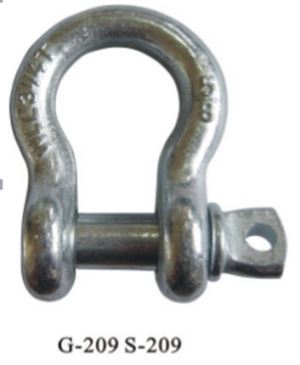 US Type Forged Screw Pin Anchor or Bow Shackle G209