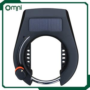 Personal Use Solar Pannel Smart Bluetooth Bike Lock Control By App With Speedometer Function
