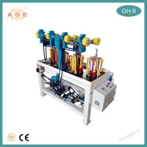 The latest launch 9 Spindle High Speed Lace Braiding Machine