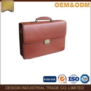 Unique Product Leather Briefcase Men Bags With Different Holder