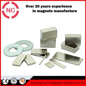 NdfeB Magnet with N50 Performance, Customized Sizes are Welcome