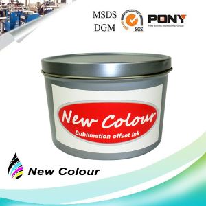 offset sublimated ink