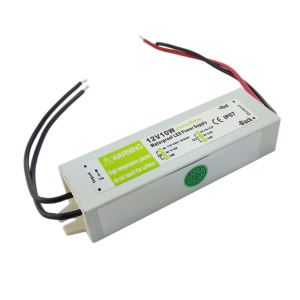 IP68 12V 1A waterproof LED power supplies with SAA, C-Tick approval